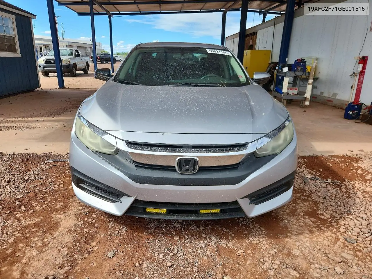 2016 HONDA CIVIC VIN 19XFC2F71GE001516 — фото 5