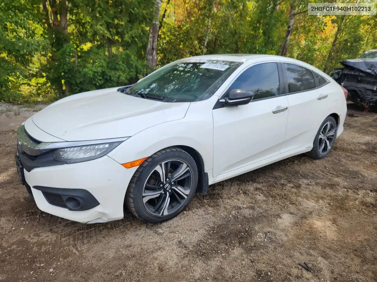 HONDA CIVIC 2016, VIN 2HGFC1F94GH102213