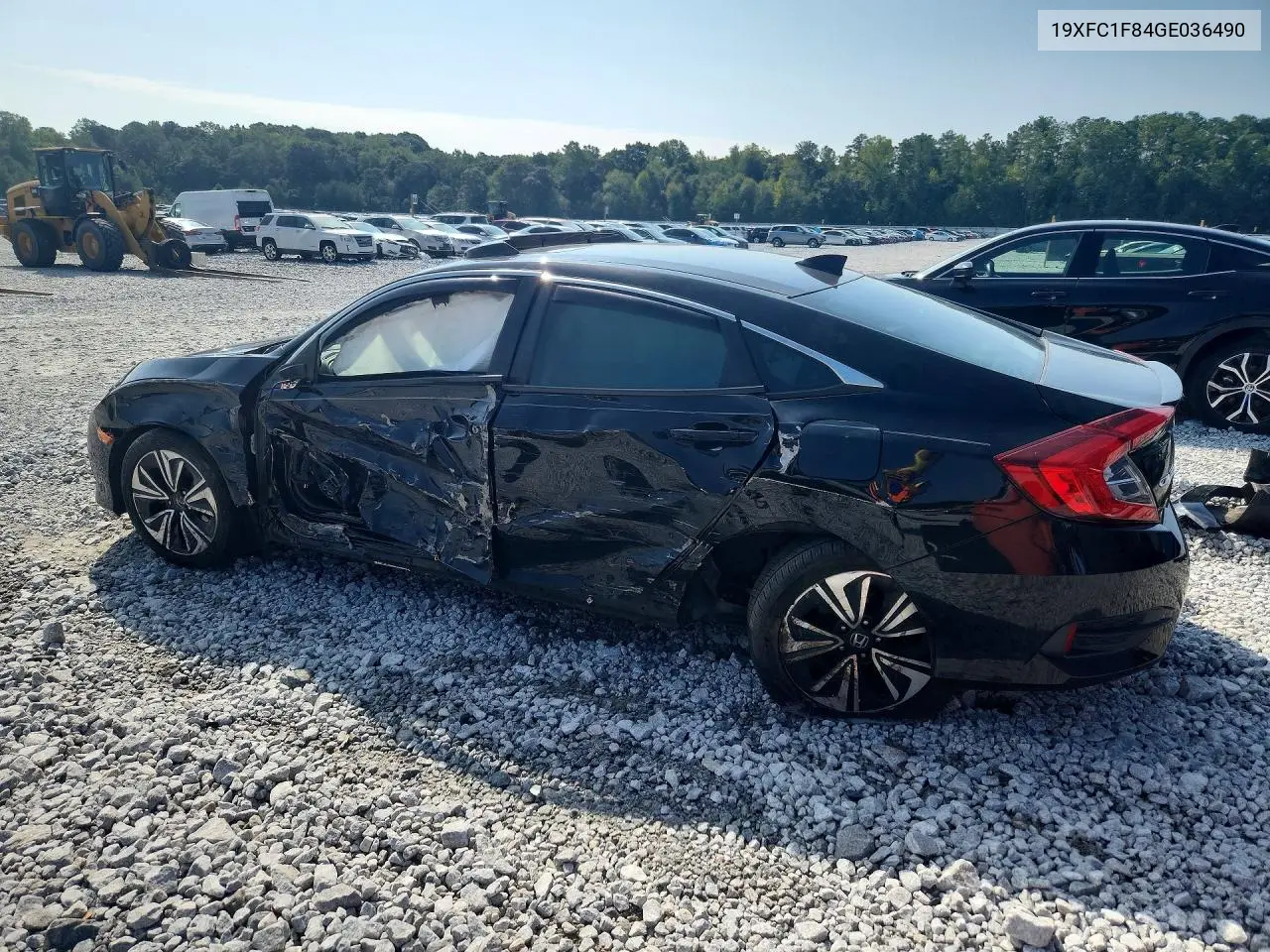 2016 HONDA CIVIC VIN 19XFC1F84GE036490 — фото 2