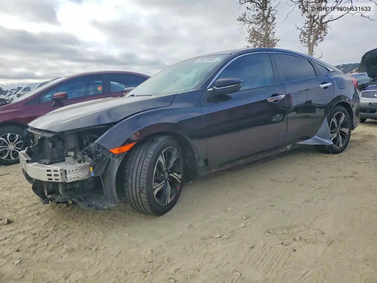 HONDA CIVIC 2016, VIN 2HGFC1F98GH631633
