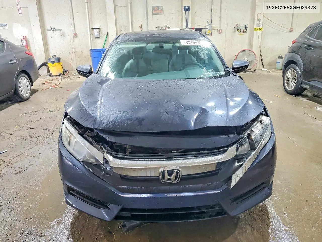2016 HONDA CIVIC VIN 19XFC2F5XGE039373 — фото 5