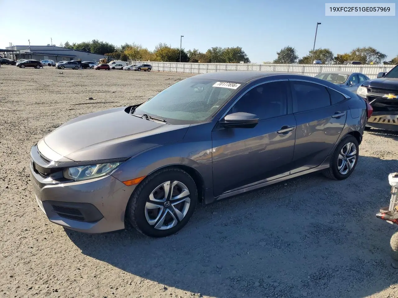 HONDA CIVIC 2016, VIN 19XFC2F51GE057969