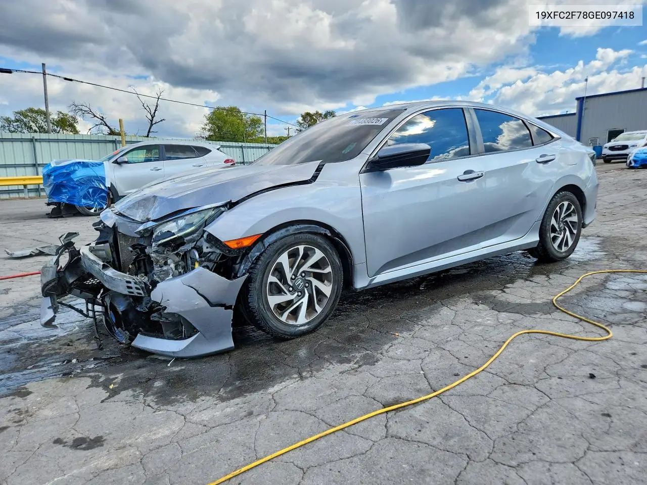 HONDA CIVIC 2016, VIN 19XFC2F78GE097418