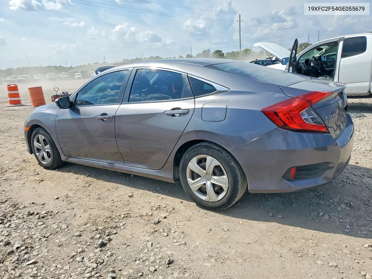 2016 HONDA CIVIC VIN 19XFC2F54GE055679 — фото 2