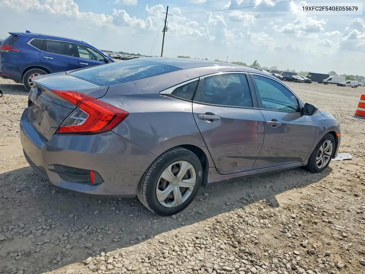 2016 HONDA CIVIC VIN 19XFC2F54GE055679 — фото 3