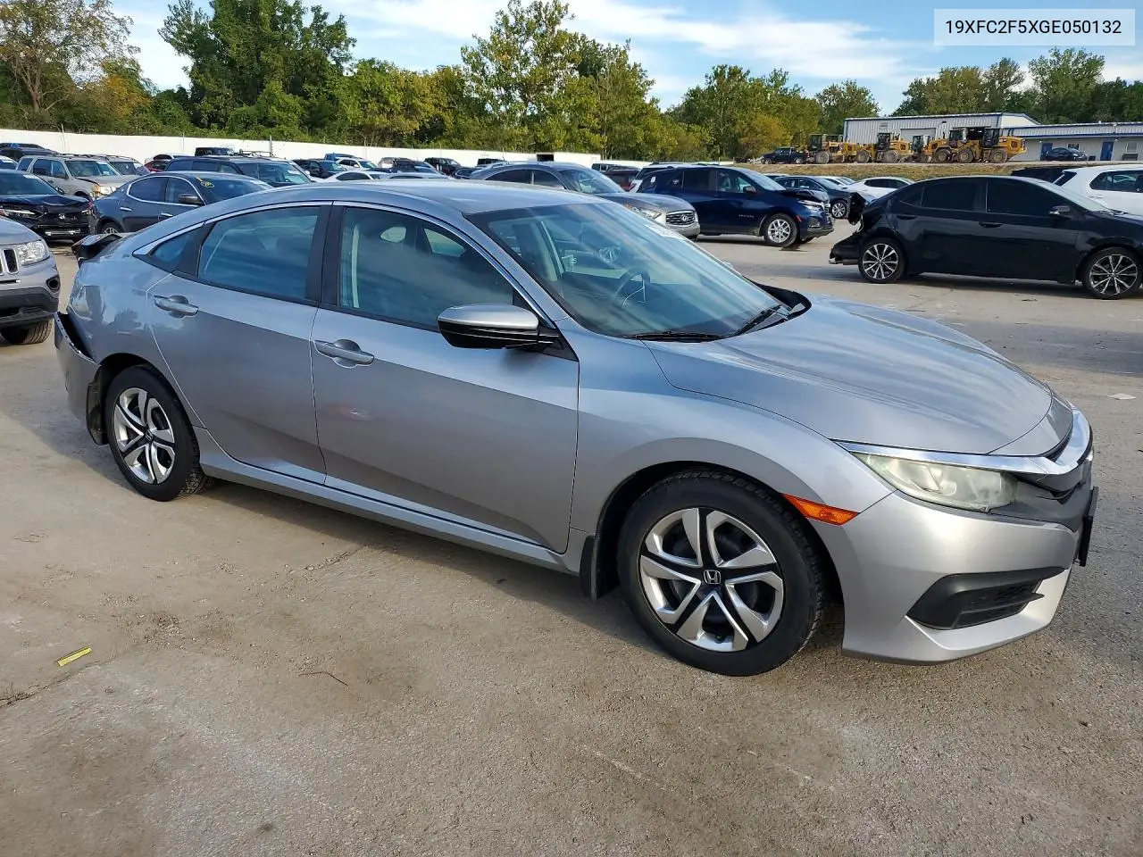 2016 HONDA CIVIC VIN 19XFC2F5XGE050132 — фото 4