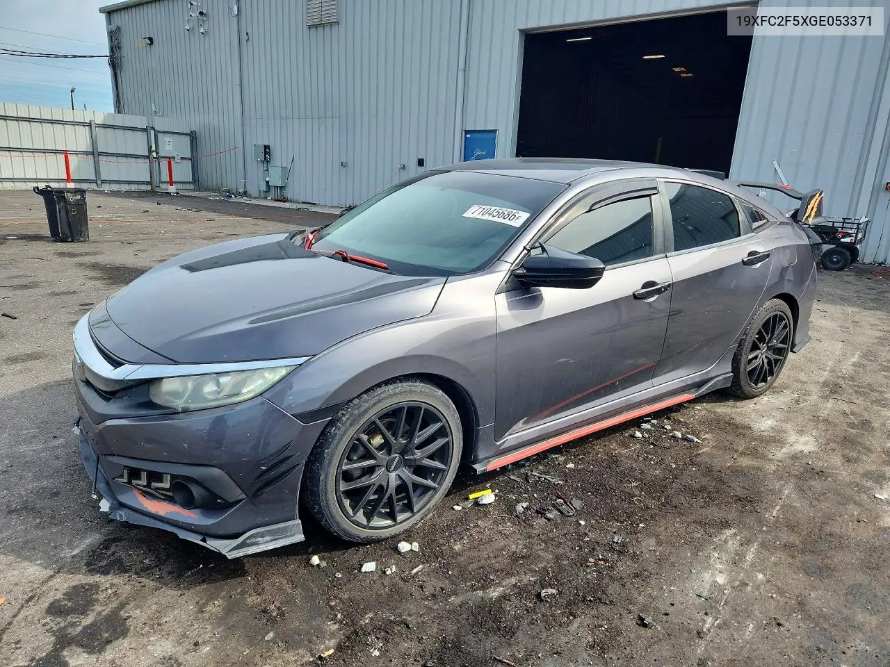 HONDA CIVIC 2016, VIN 19XFC2F5XGE053371