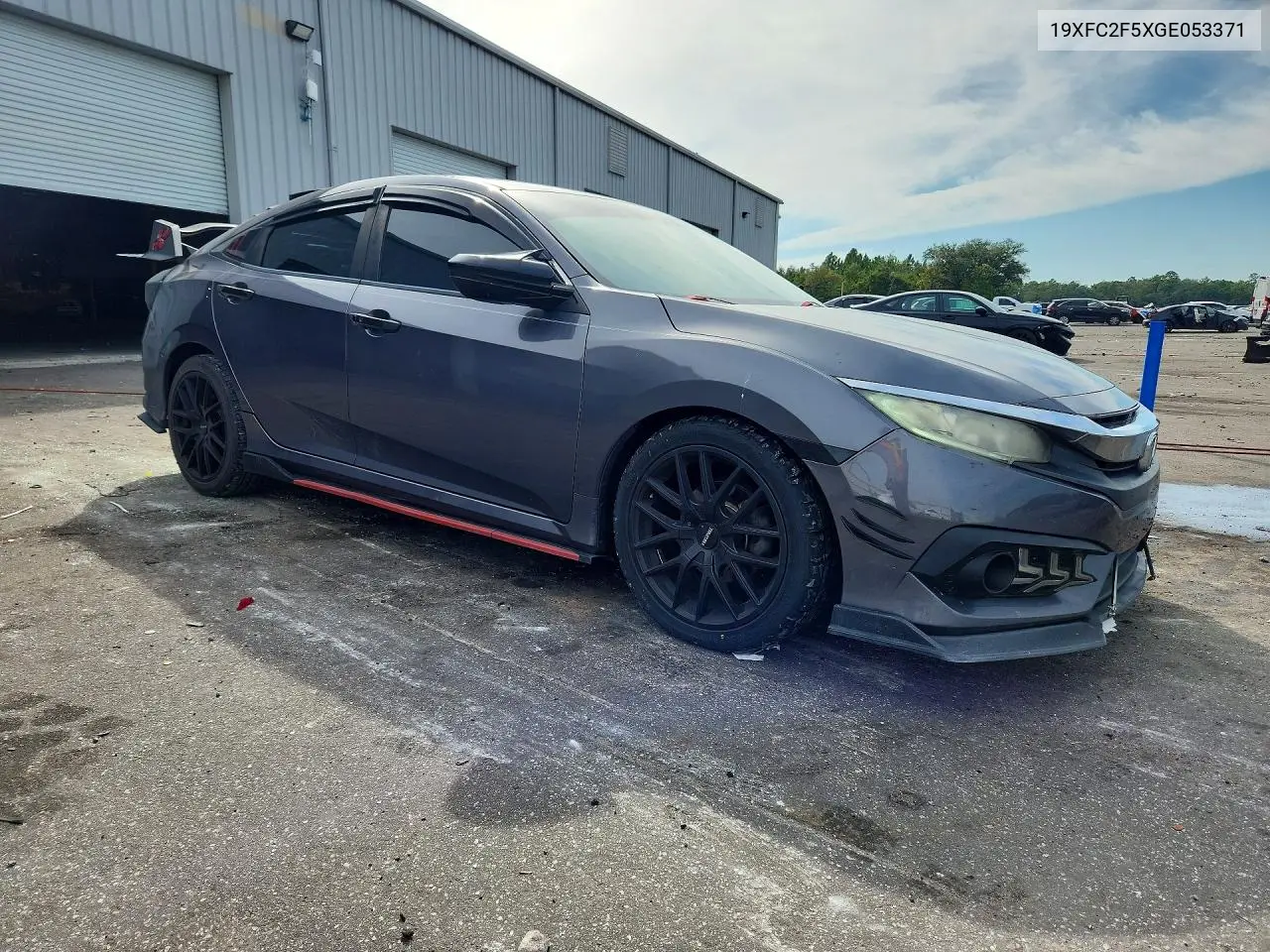 2016 HONDA CIVIC VIN 19XFC2F5XGE053371 — фото 4
