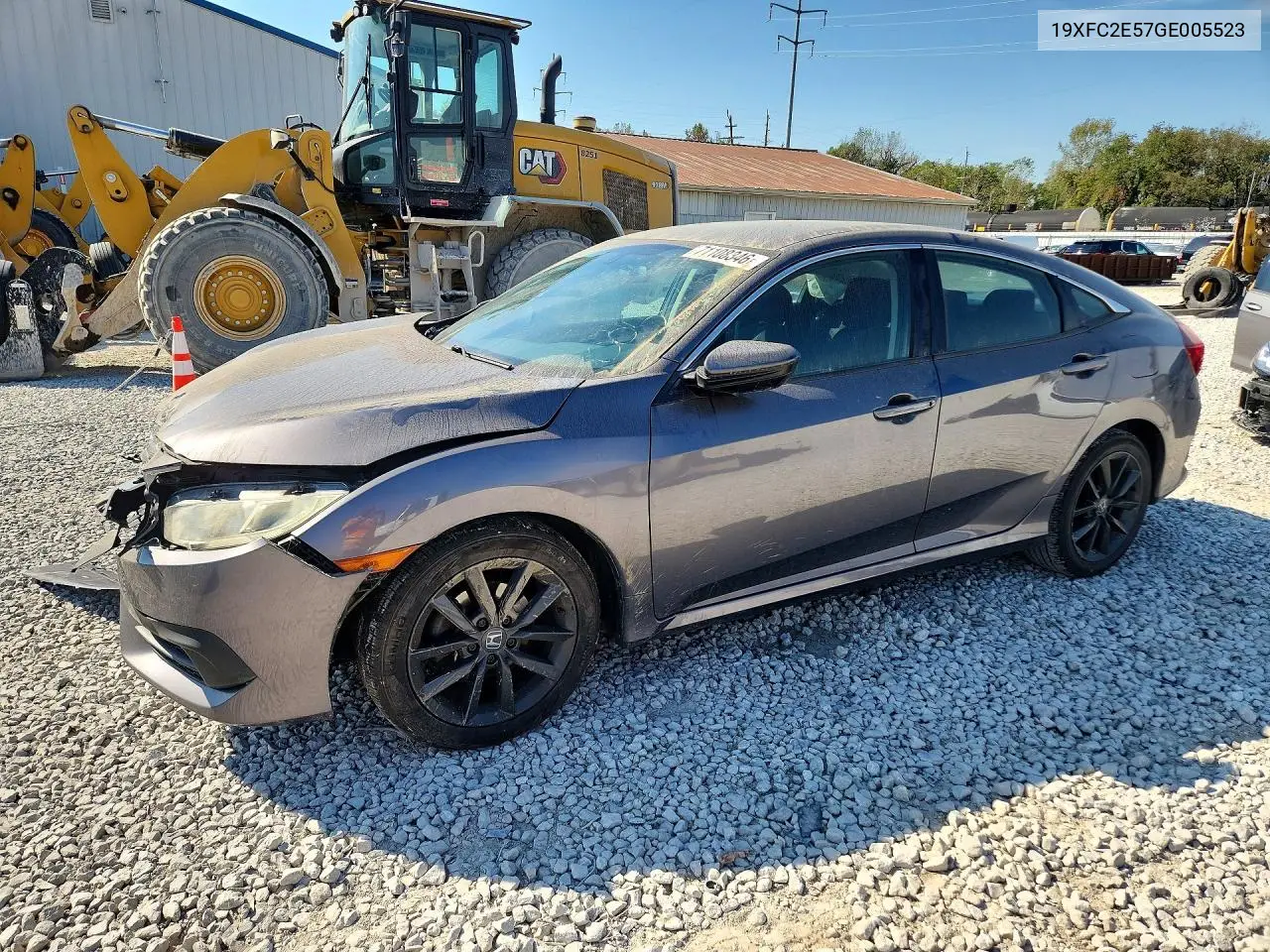HONDA CIVIC 2016, VIN 19XFC2E57GE005523