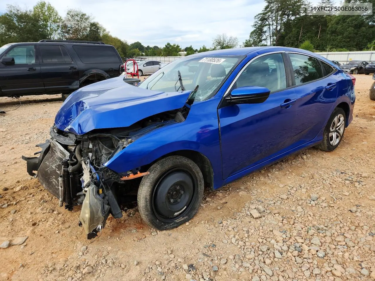 HONDA CIVIC 2016, VIN 19XFC2F50GE063066