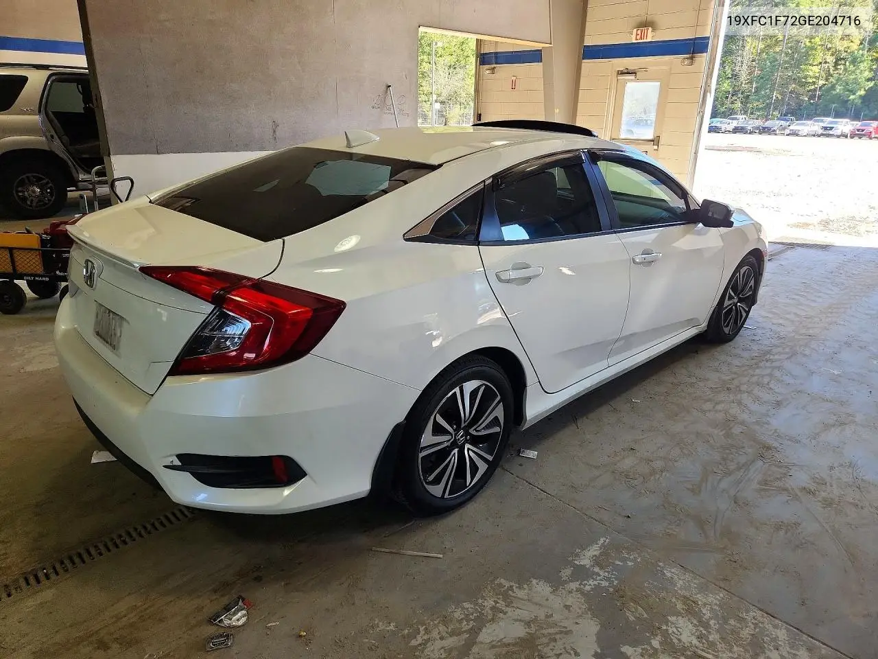 2016 HONDA CIVIC VIN 19XFC1F72GE204716 — фото 3
