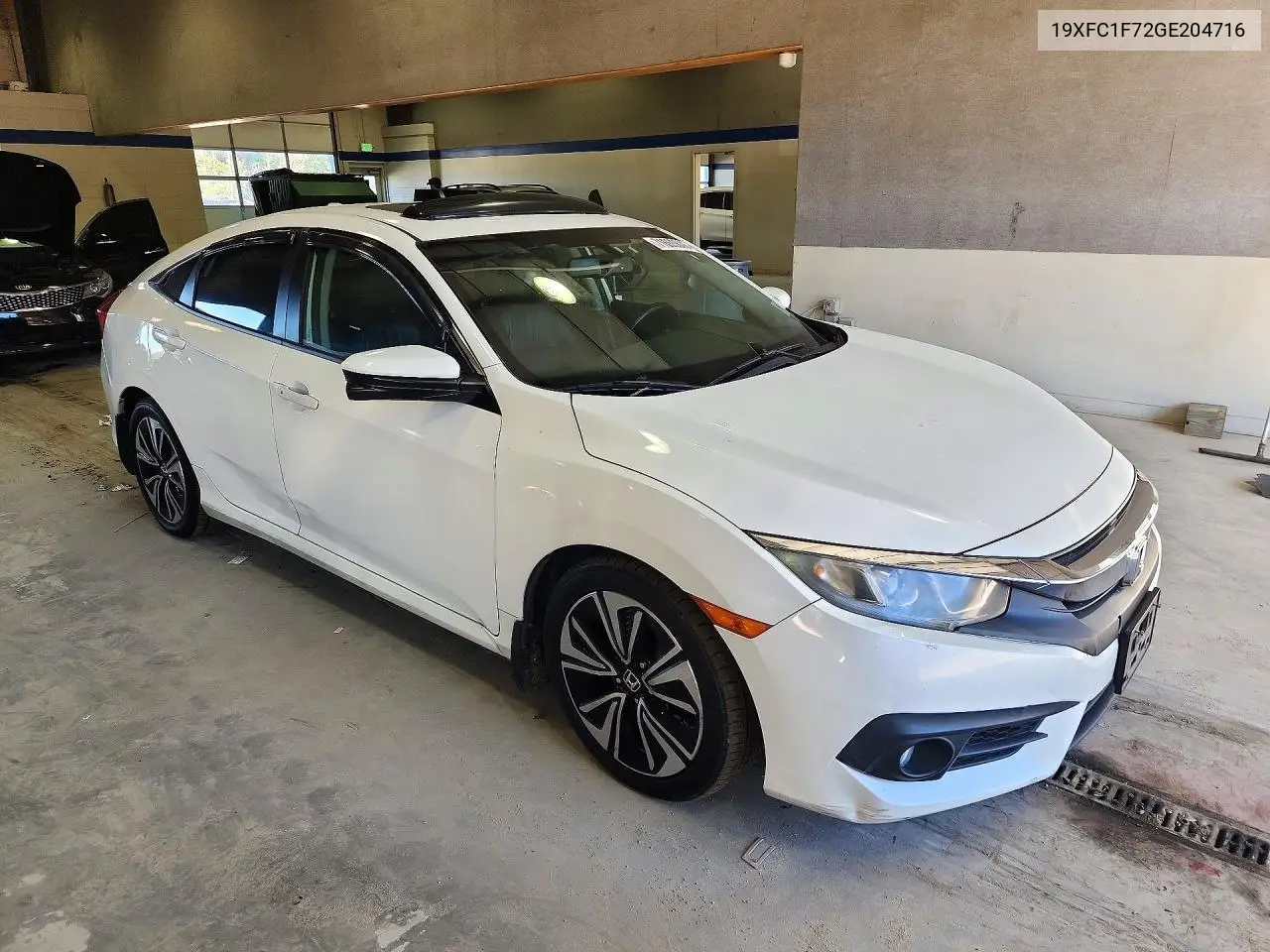 2016 HONDA CIVIC VIN 19XFC1F72GE204716 — фото 4