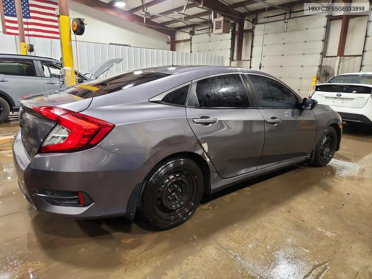 2016 HONDA CIVIC VIN 19XFC2F55GE033898 — фото 3