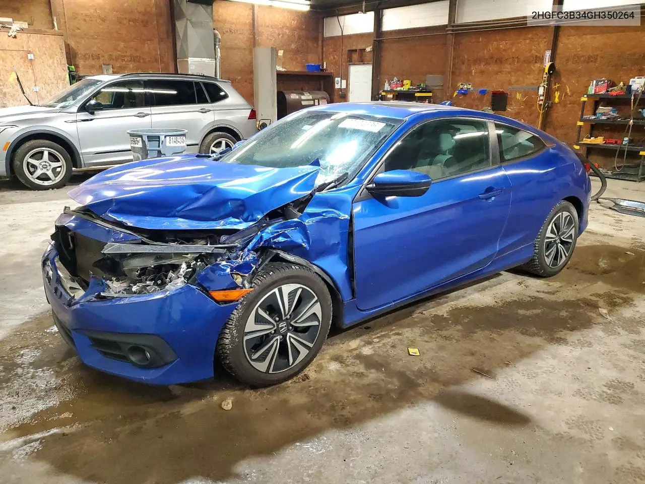 HONDA CIVIC 2016, VIN 2HGFC3B34GH350264