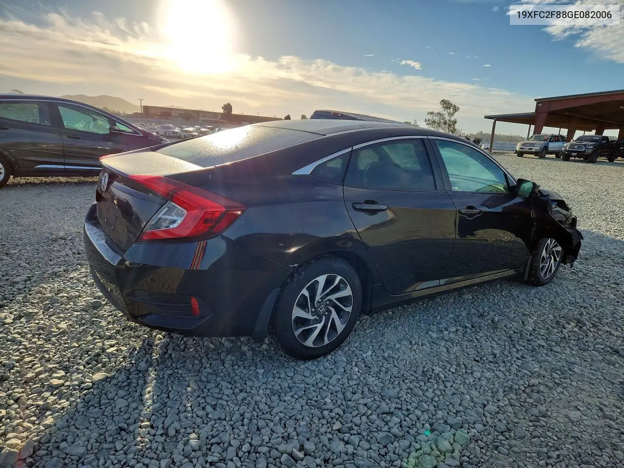 2016 HONDA CIVIC VIN 19XFC2F88GE082006 — фото 3