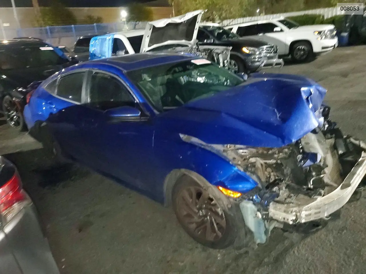 2017 HONDA CIVIC VIN 19XFC2F79HE008053 — фото 4