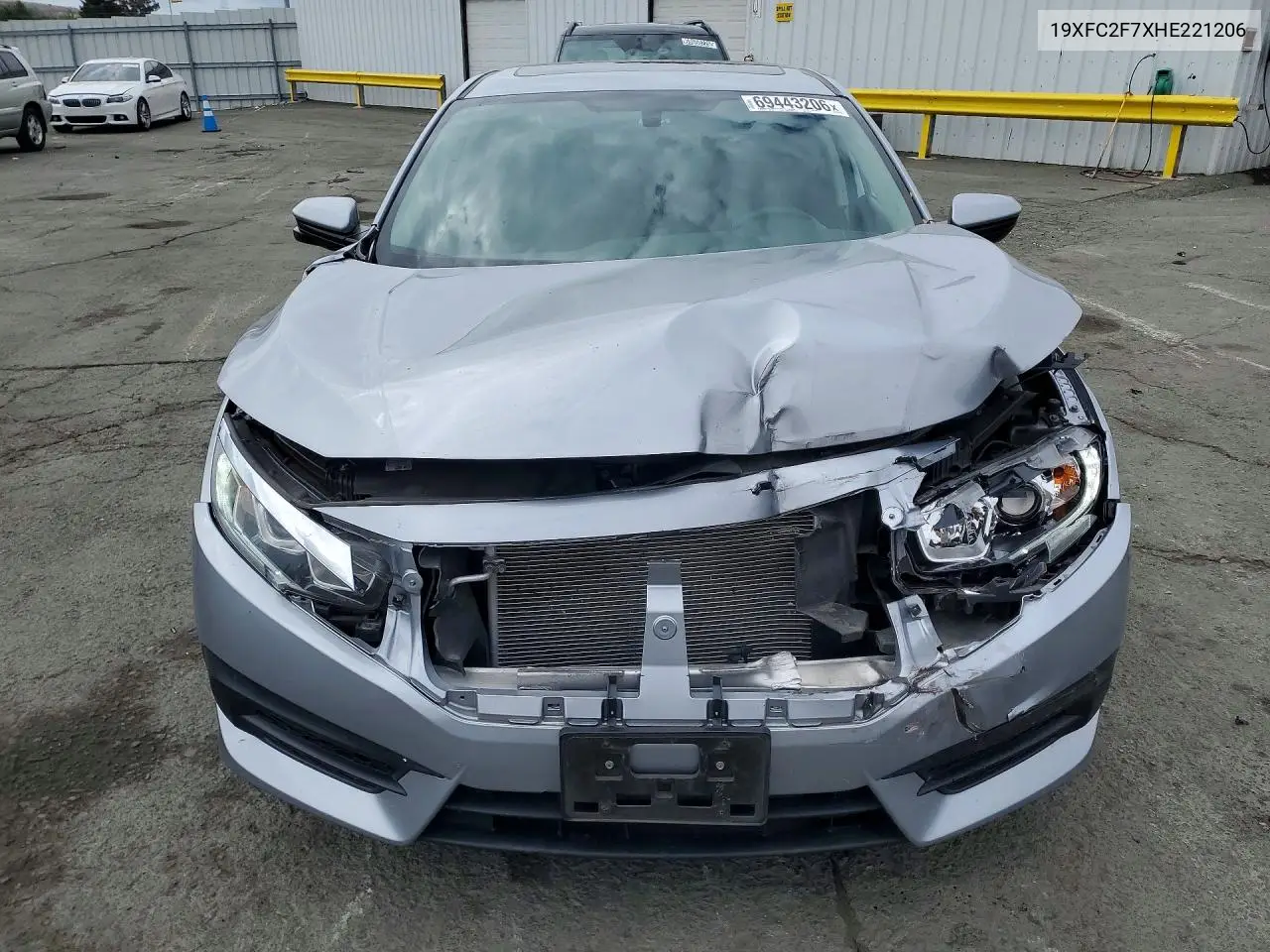 2017 HONDA CIVIC VIN 19XFC2F7XHE221206 — фото 5