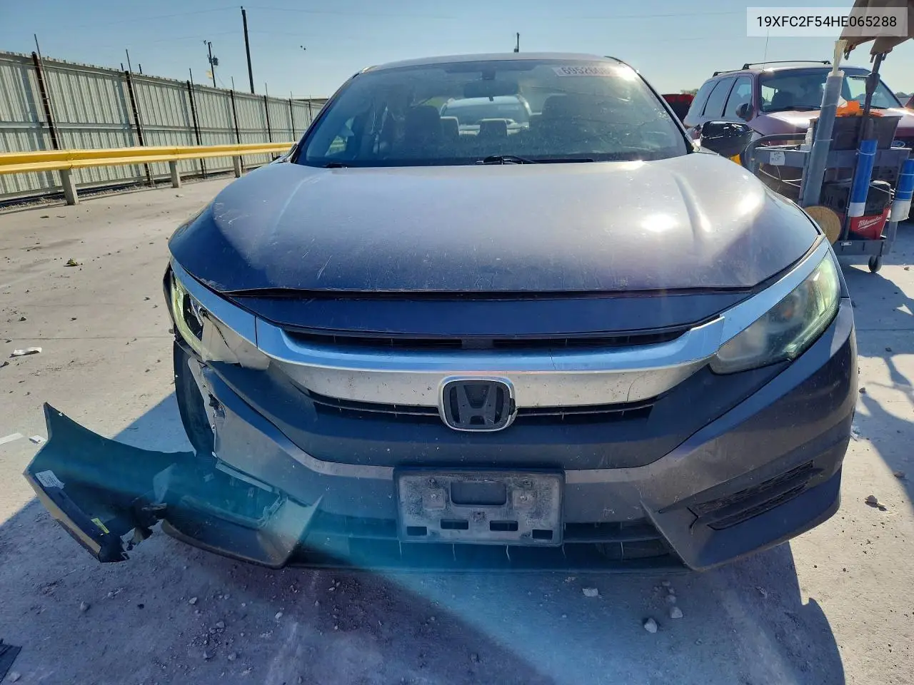 2017 HONDA CIVIC VIN 19XFC2F54HE065288 — фото 5