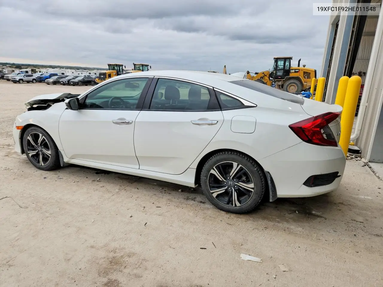 2017 HONDA CIVIC VIN 19XFC1F92HE011548 — фото 2