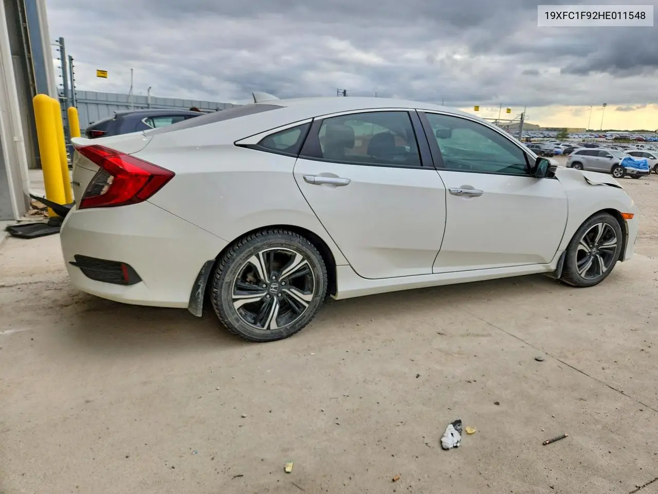 2017 HONDA CIVIC VIN 19XFC1F92HE011548 — фото 3