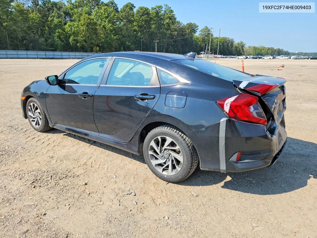 2017 HONDA CIVIC VIN 19XFC2F74HE009403 — фото 2