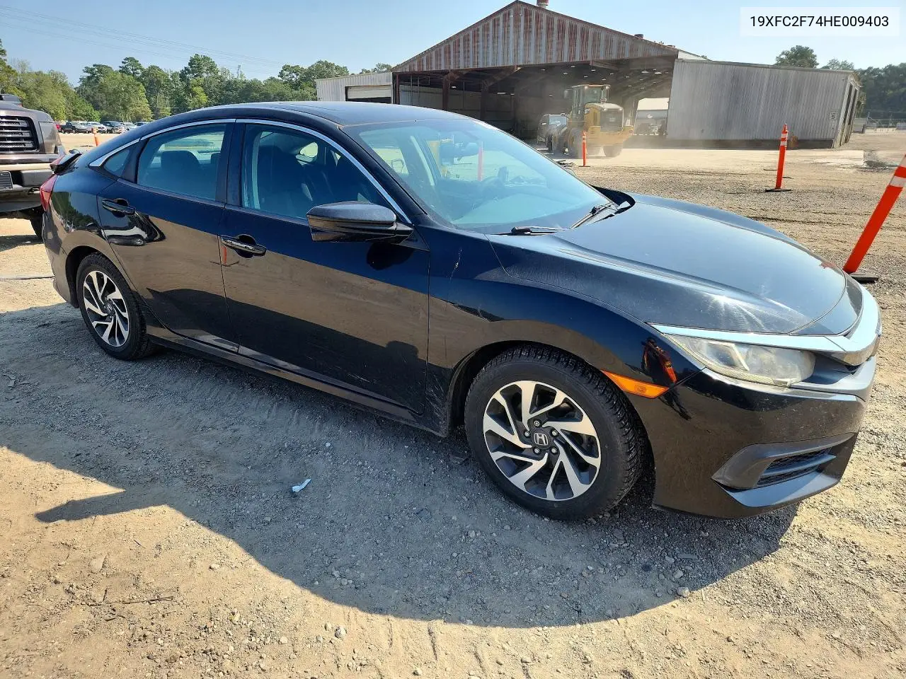 2017 HONDA CIVIC VIN 19XFC2F74HE009403 — фото 4