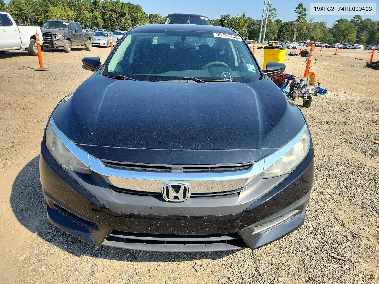 2017 HONDA CIVIC VIN 19XFC2F74HE009403 — фото 5