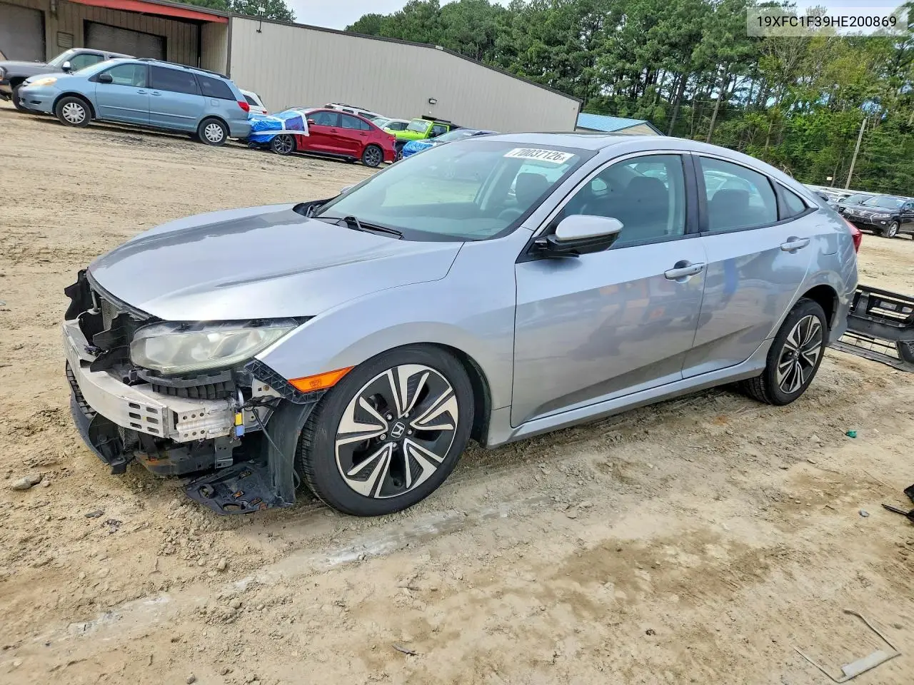 HONDA CIVIC 2017, VIN 19XFC1F39HE200869