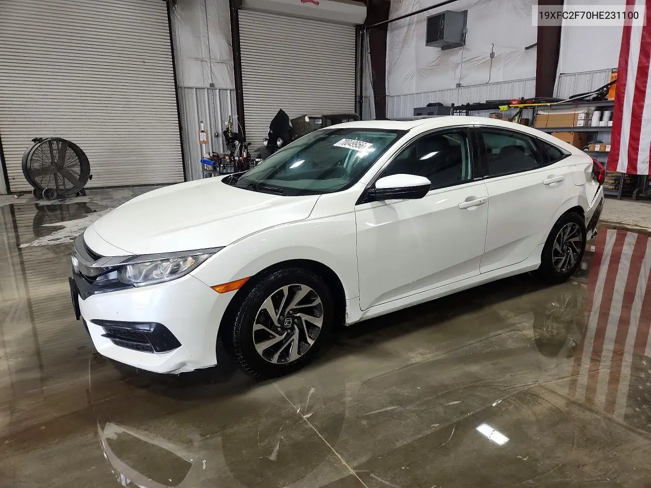 HONDA CIVIC 2017, VIN 19XFC2F70HE231100