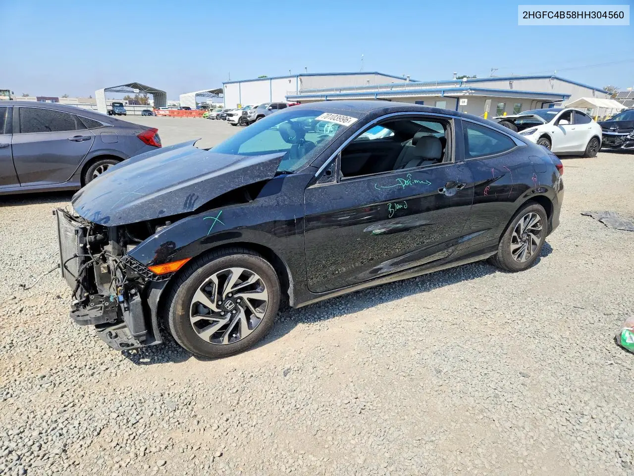 HONDA CIVIC 2017, VIN 2HGFC4B58HH304560