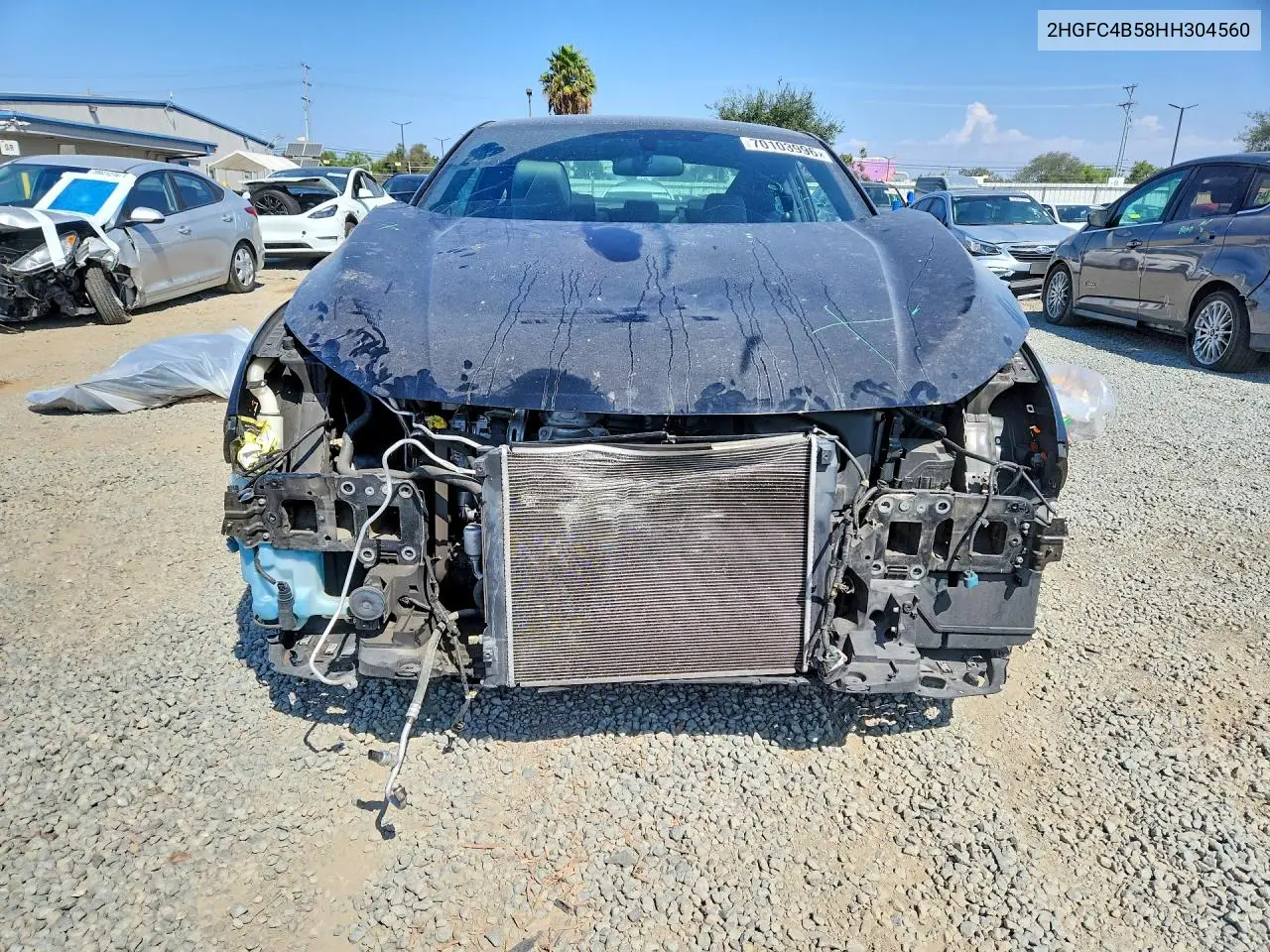 2017 HONDA CIVIC VIN 2HGFC4B58HH304560 — фото 5