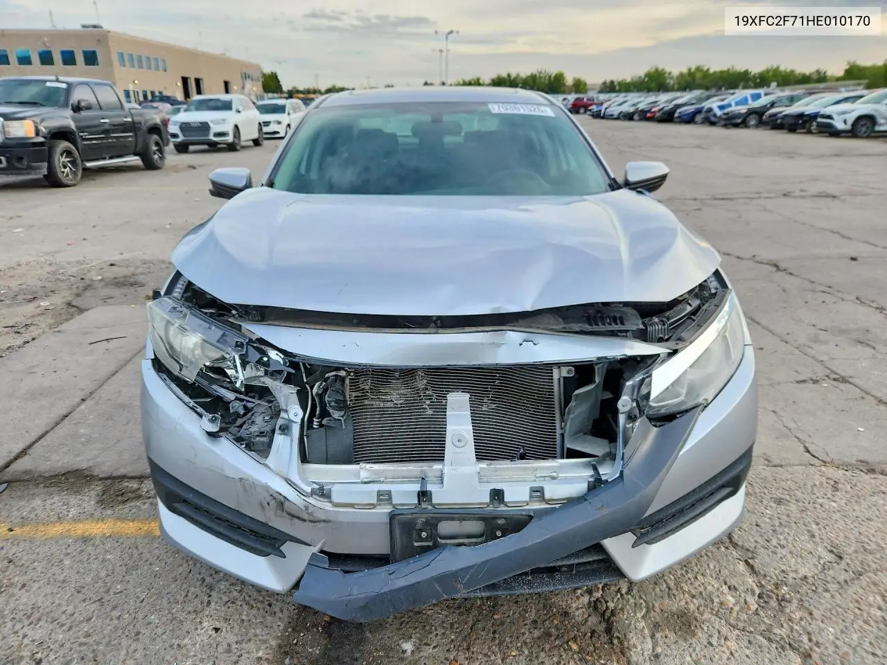 2017 HONDA CIVIC VIN 19XFC2F71HE010170 — фото 5