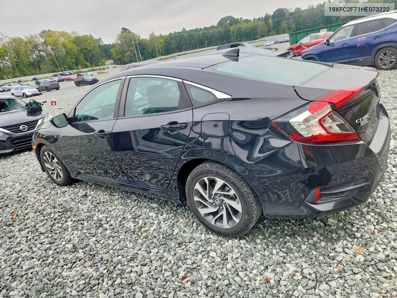 2017 HONDA CIVIC VIN 19XFC2F71HE073222 — фото 2