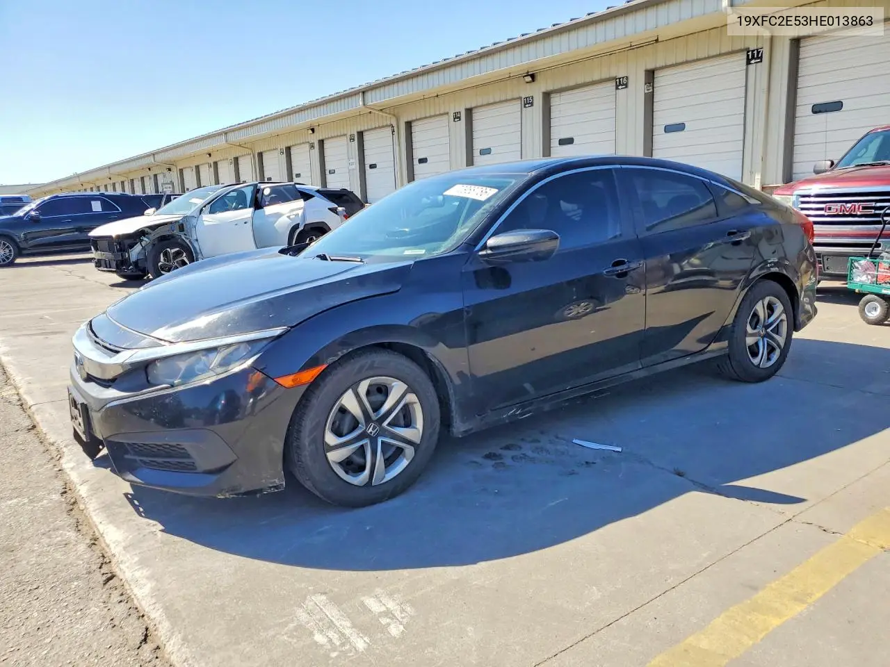 HONDA CIVIC 2017, VIN 19XFC2E53HE013863