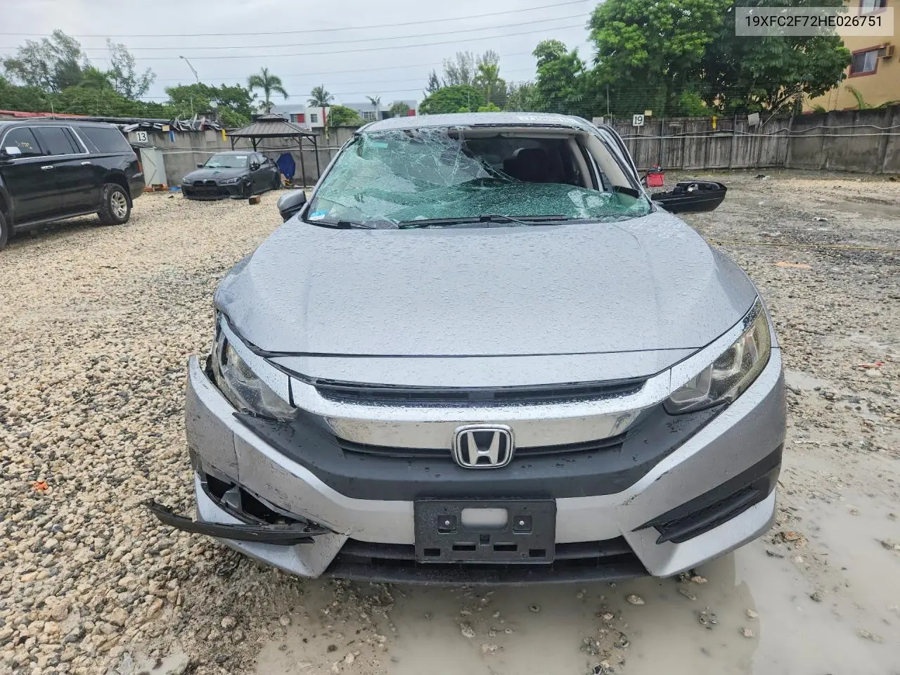 2017 HONDA CIVIC VIN 19XFC2F72HE026751 — фото 5