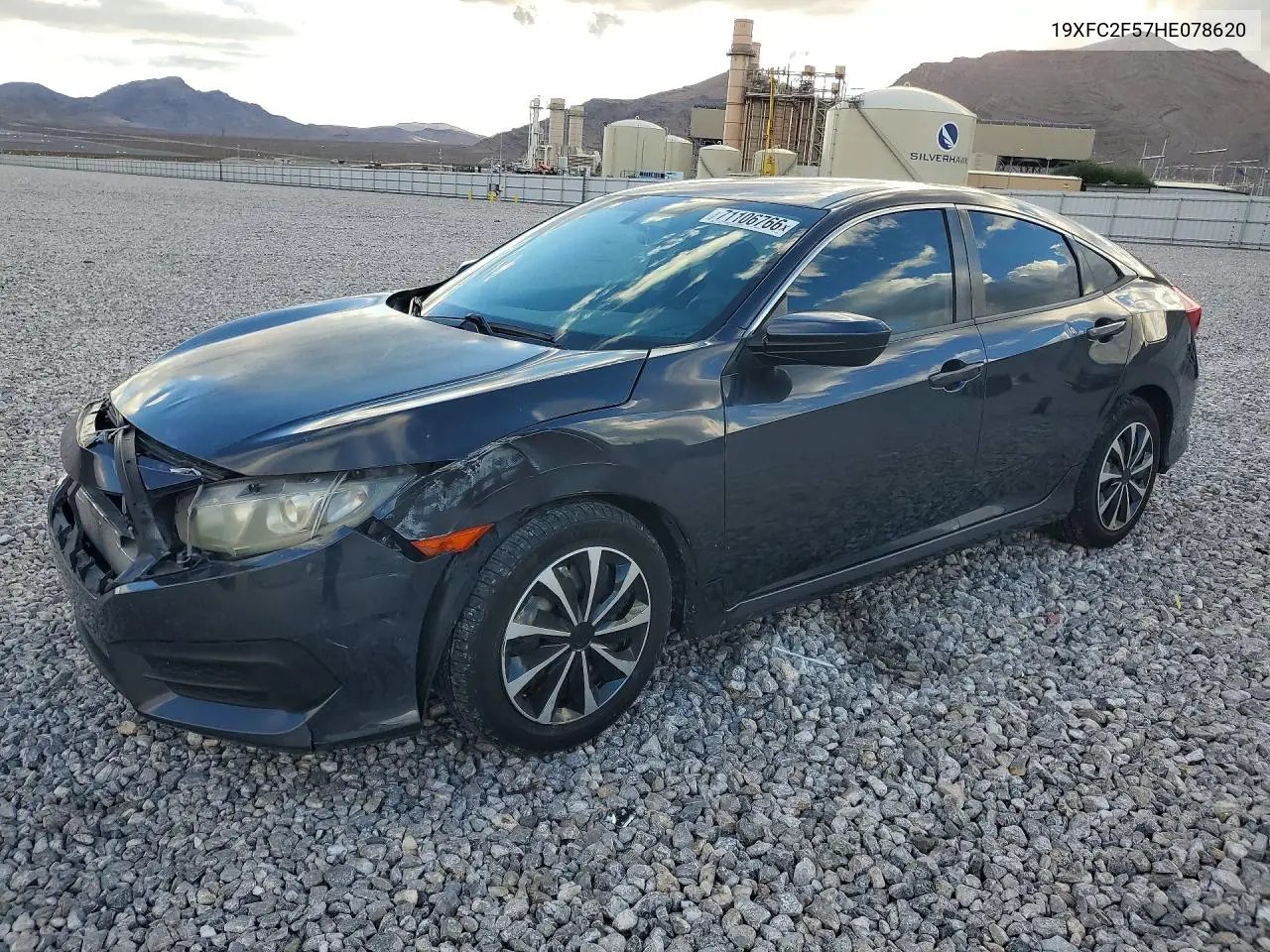 HONDA CIVIC 2017, VIN 19XFC2F57HE078620