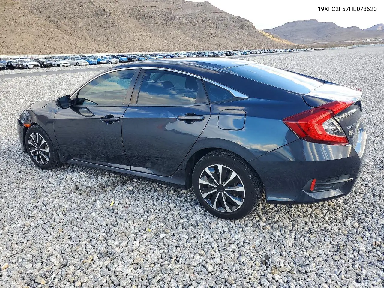 2017 HONDA CIVIC VIN 19XFC2F57HE078620 — фото 2