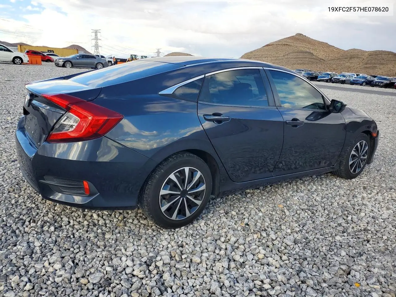 2017 HONDA CIVIC VIN 19XFC2F57HE078620 — фото 3