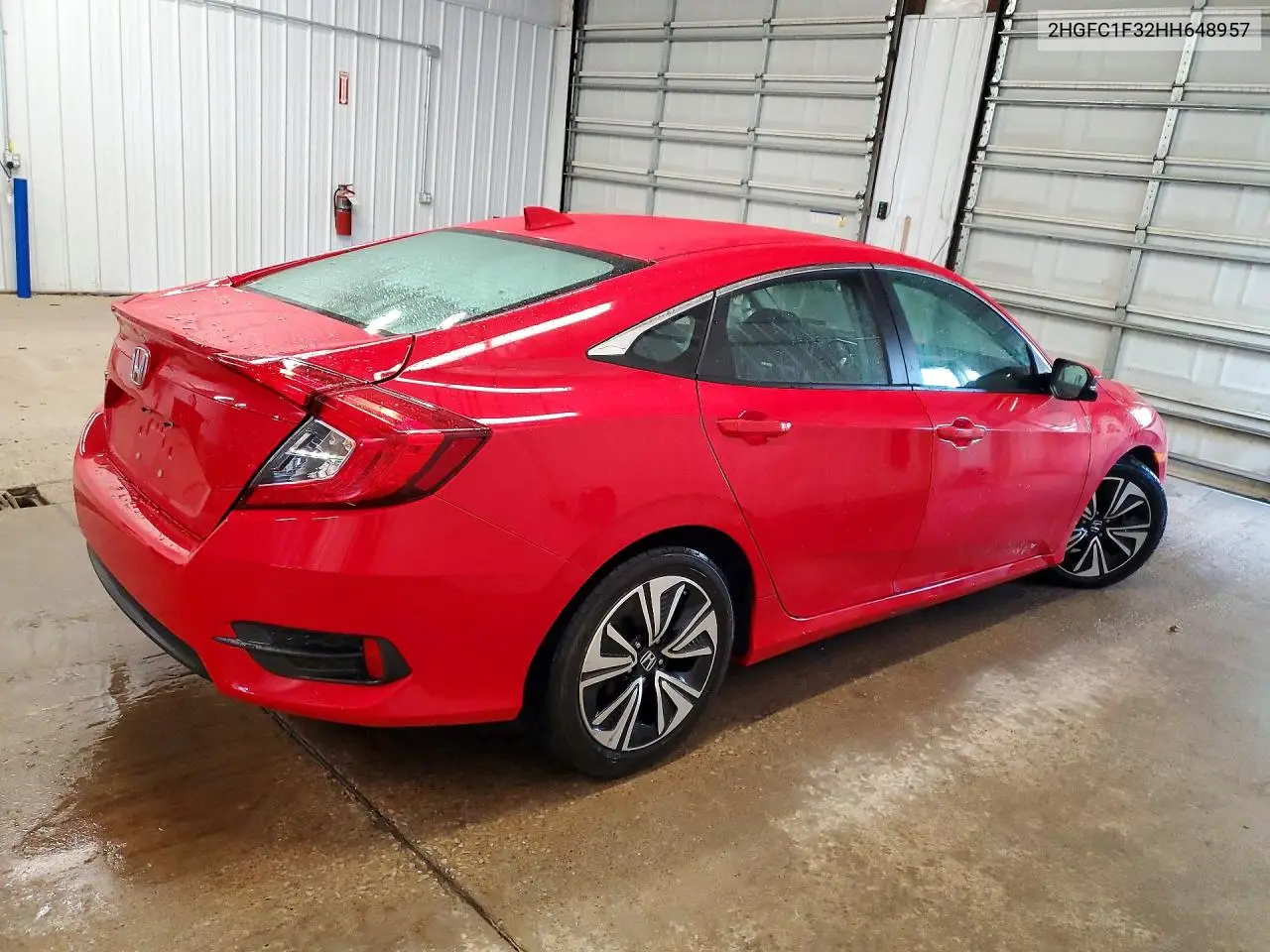 2017 HONDA CIVIC VIN 2HGFC1F32HH648957 — фото 3