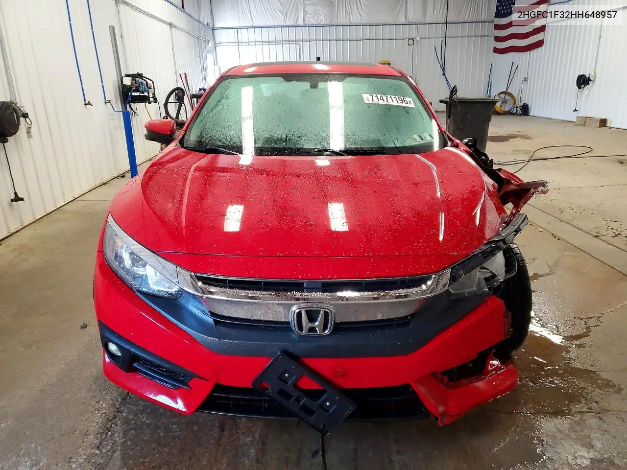 2017 HONDA CIVIC VIN 2HGFC1F32HH648957 — фото 5