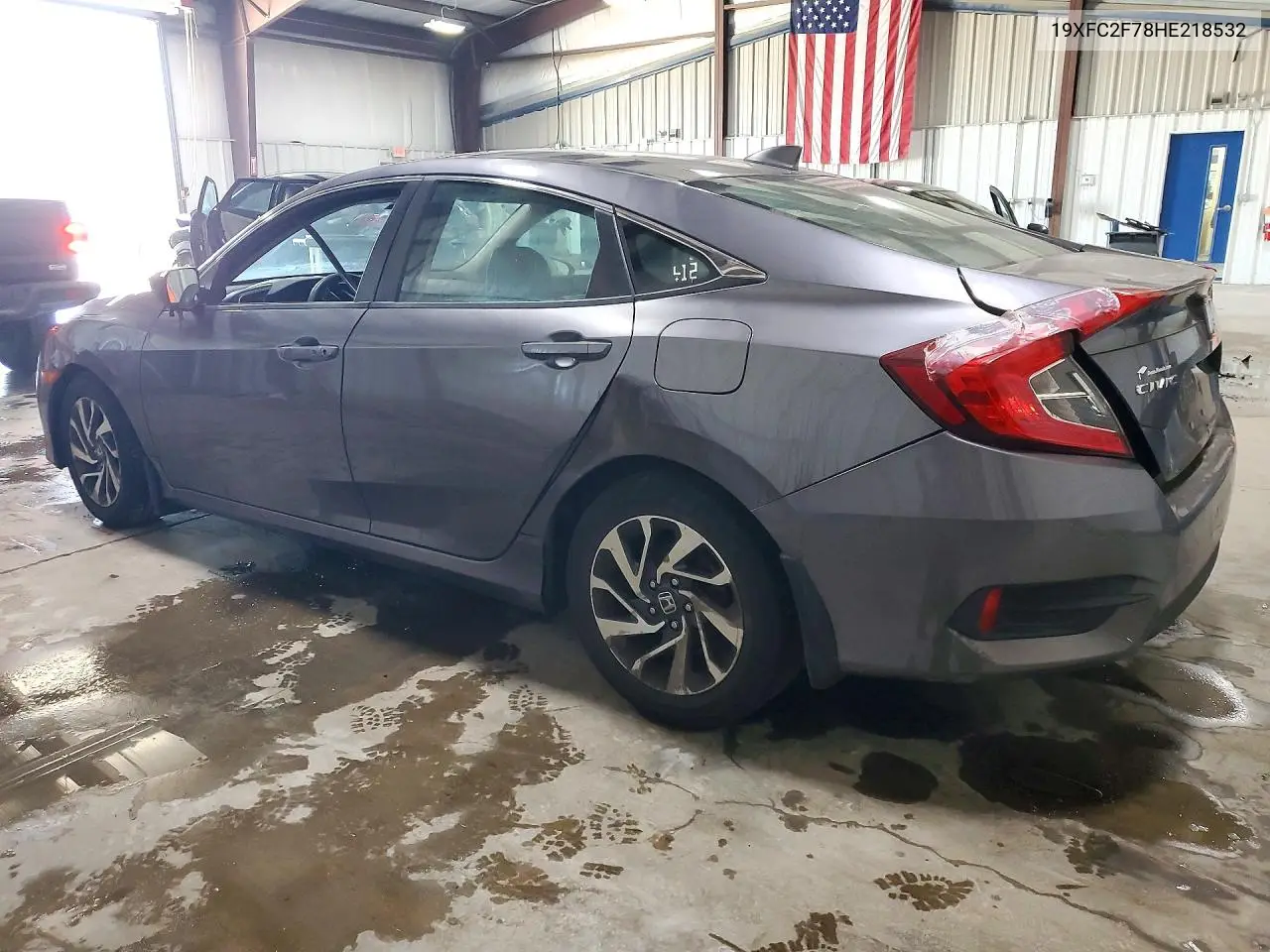 2017 HONDA CIVIC VIN 19XFC2F78HE218532 — фото 2