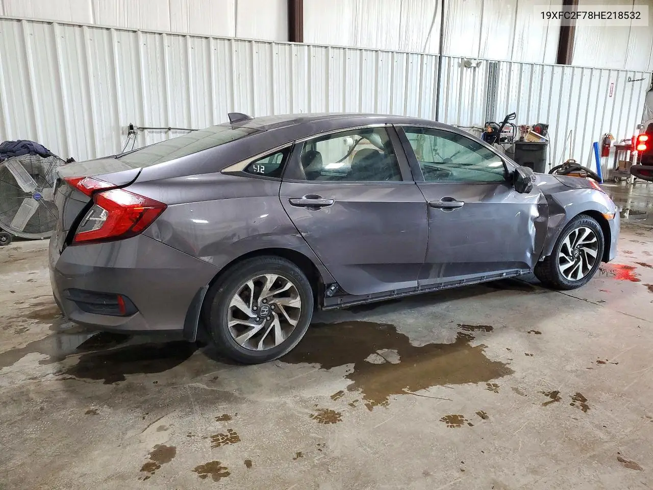 2017 HONDA CIVIC VIN 19XFC2F78HE218532 — фото 3