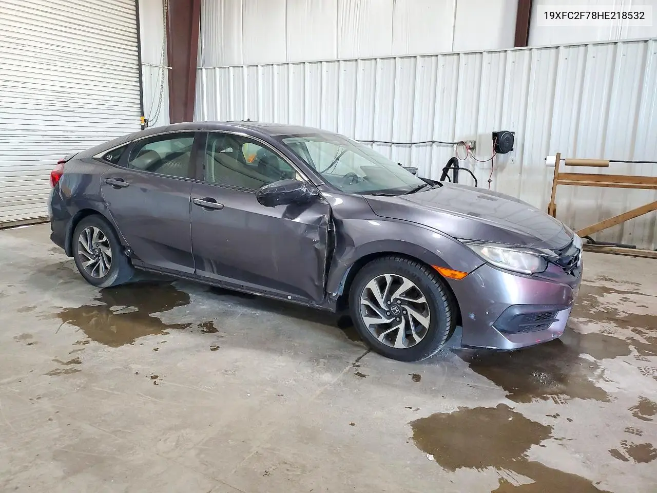 2017 HONDA CIVIC VIN 19XFC2F78HE218532 — фото 4