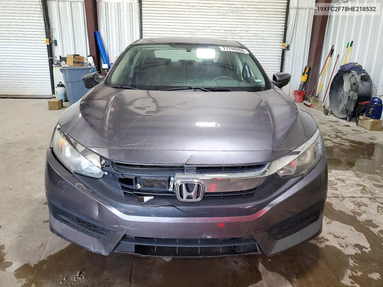 2017 HONDA CIVIC VIN 19XFC2F78HE218532 — фото 5