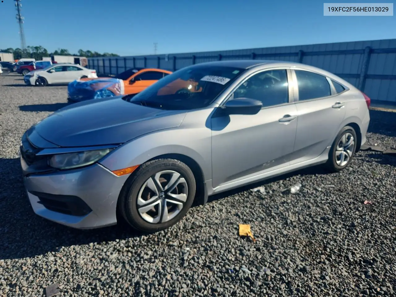 HONDA CIVIC 2017, VIN 19XFC2F56HE013029
