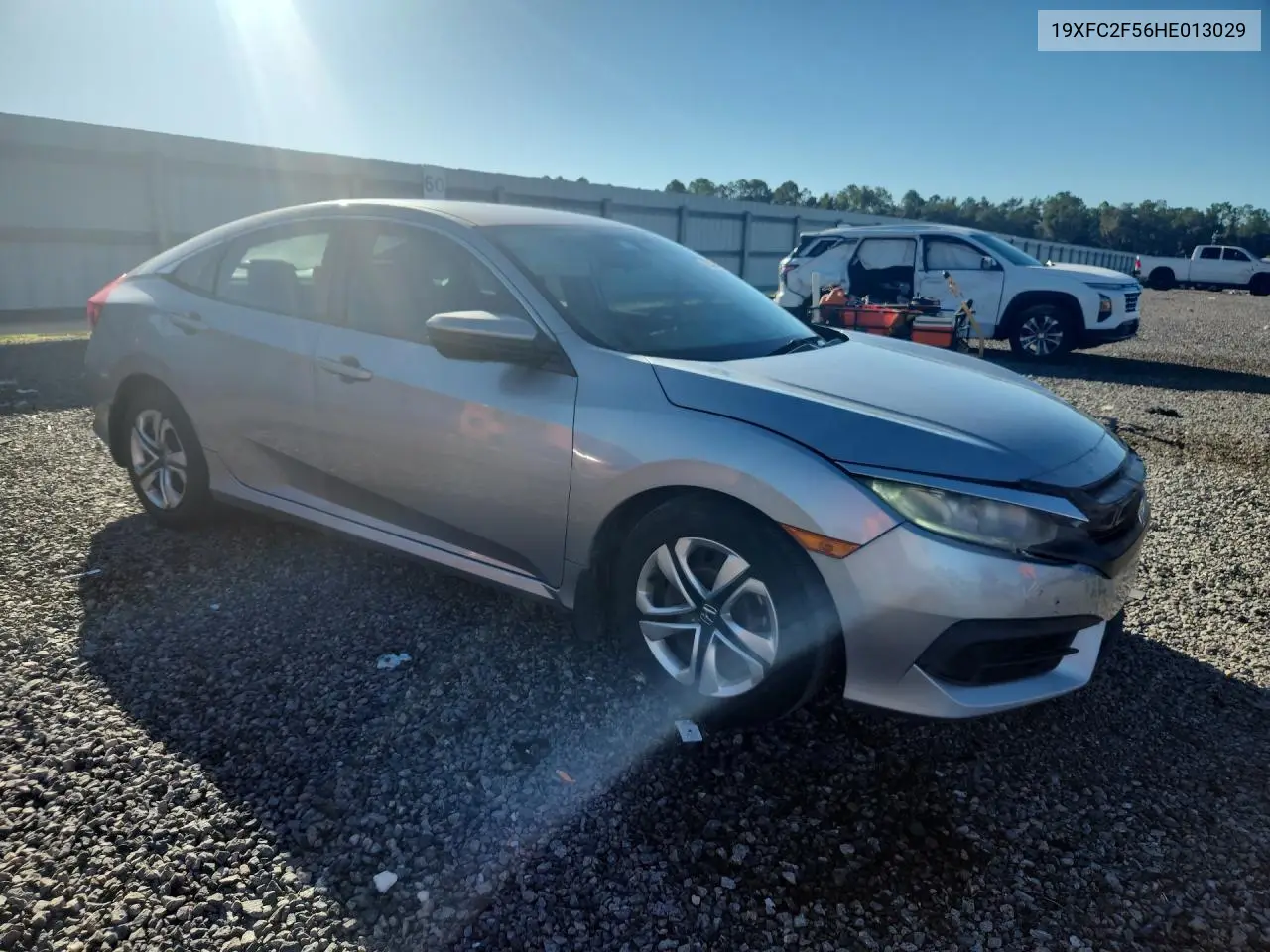 2017 HONDA CIVIC VIN 19XFC2F56HE013029 — фото 4