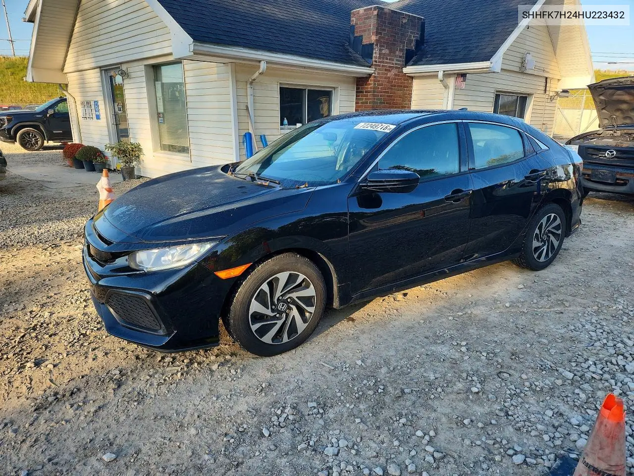 HONDA CIVIC 2017, VIN SHHFK7H24HU223432
