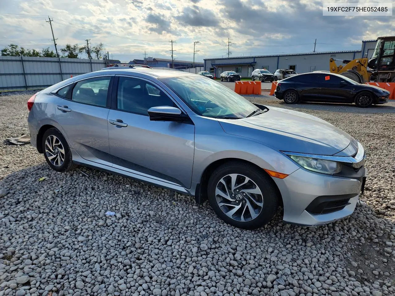2017 HONDA CIVIC VIN 19XFC2F75HE052485 — фото 4