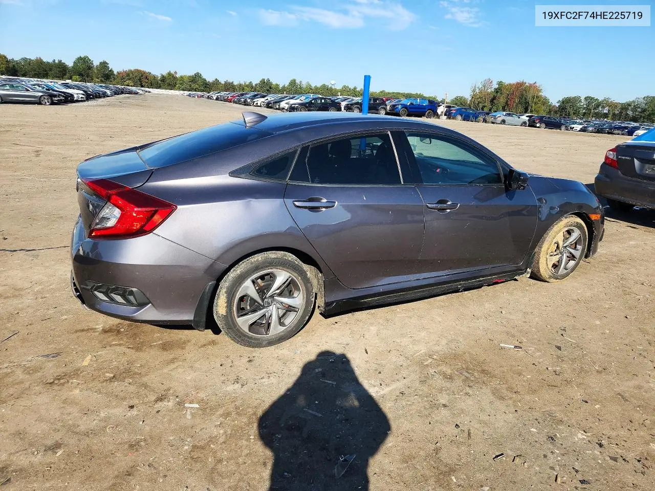 2017 HONDA CIVIC VIN 19XFC2F74HE225719 — фото 3
