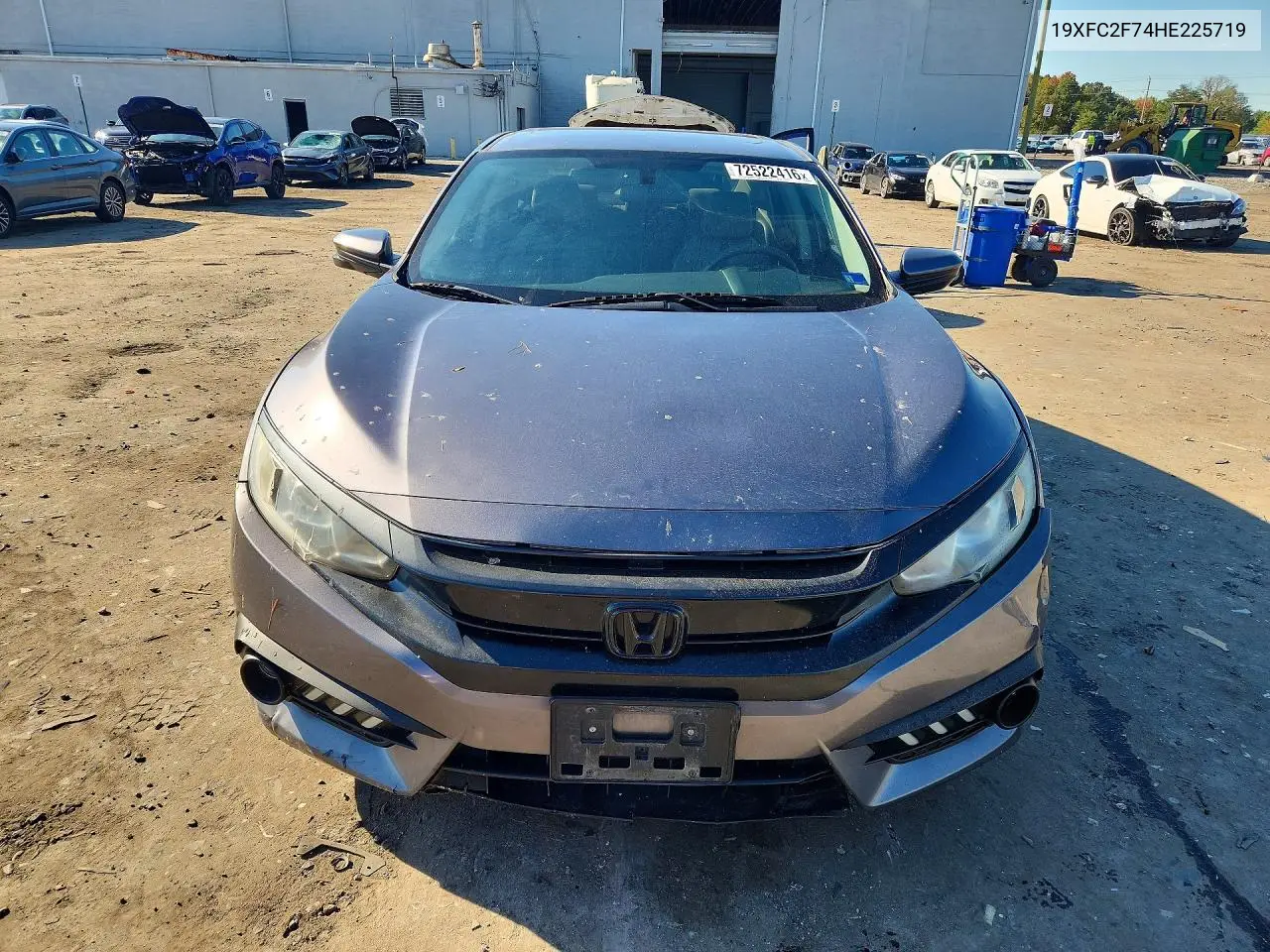 2017 HONDA CIVIC VIN 19XFC2F74HE225719 — фото 5